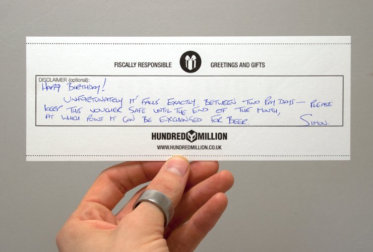 Austerity Vouchers