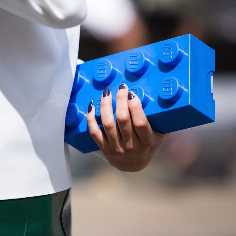 LEGO Lunch Box, Light Blue